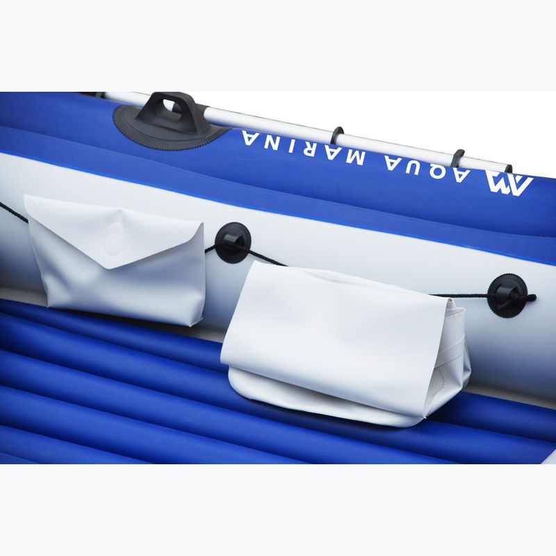 Aqua Marina Wildriver blu pontone 3 persone con motore 2