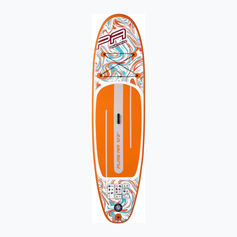 Aqua Marina Pure Air All-Round iSUP Coast 10'2" arancione tavola da SUP 2