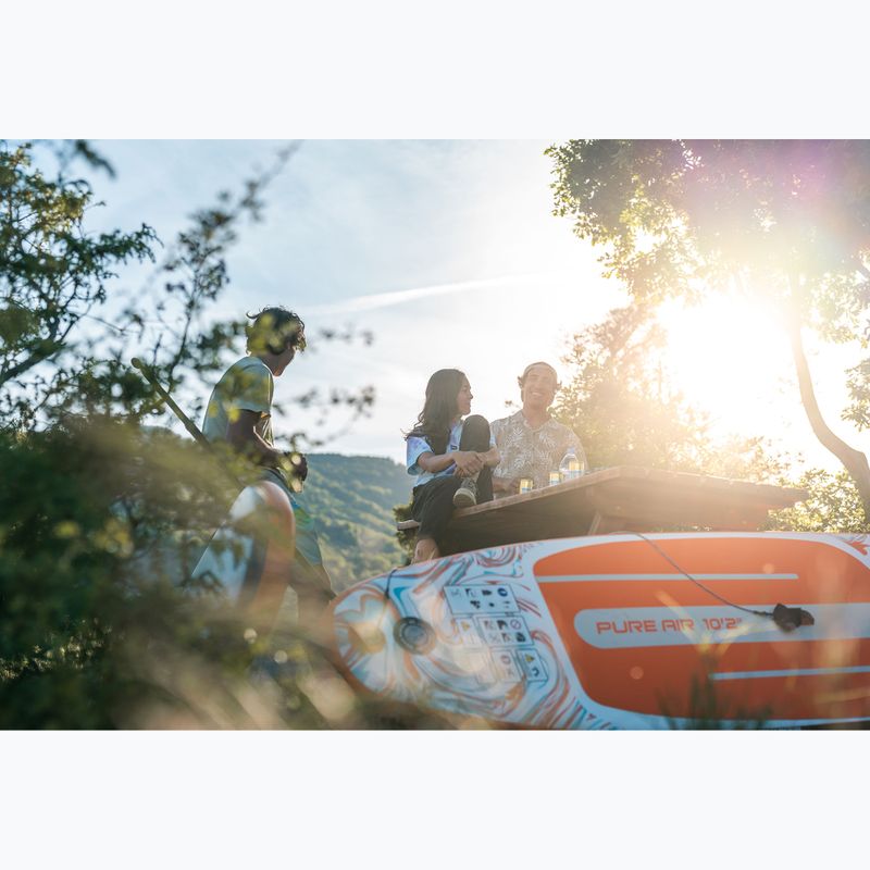 Aqua Marina Pure Air All-Round iSUP Coast 10'2" arancione tavola da SUP 14