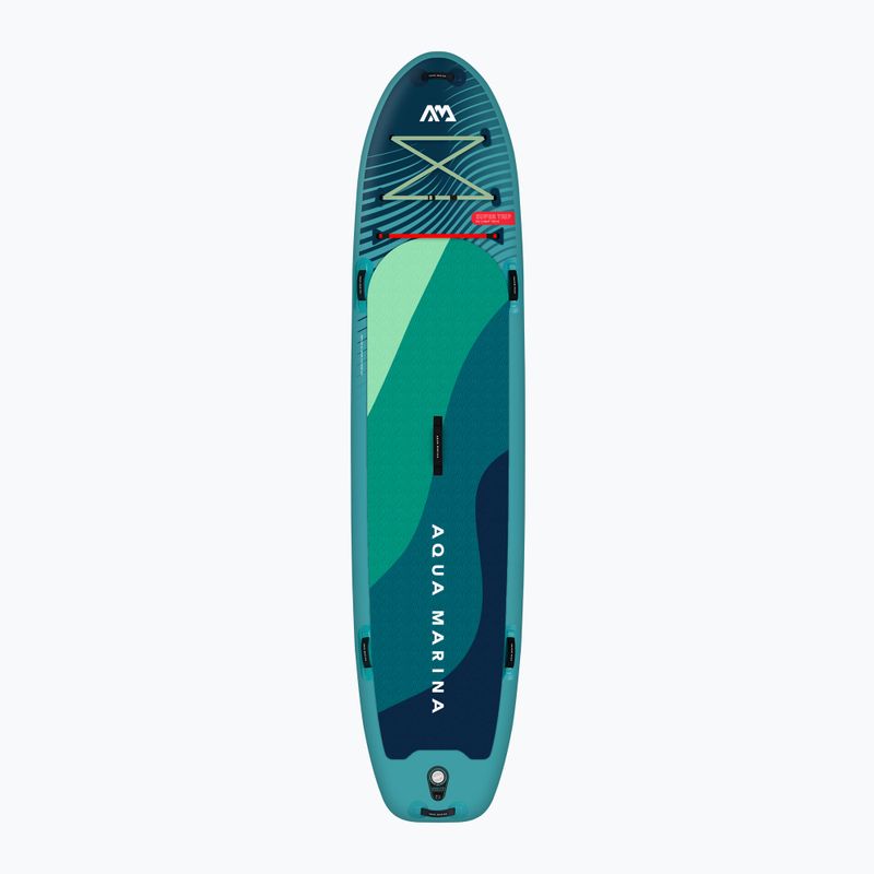 Set tavola SUP gonfiabile Aqua Marina Super Trip Essential 12'6" dark green 2