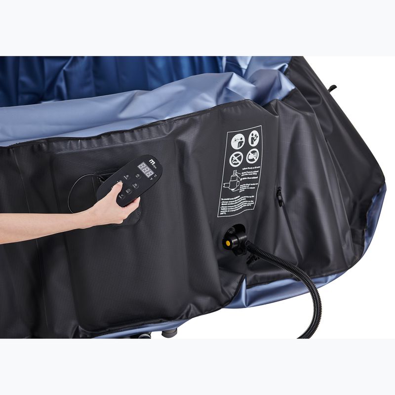 Piscina con idromassaggio 6 persone MSpa Comfort Bergen grigio antracite 6