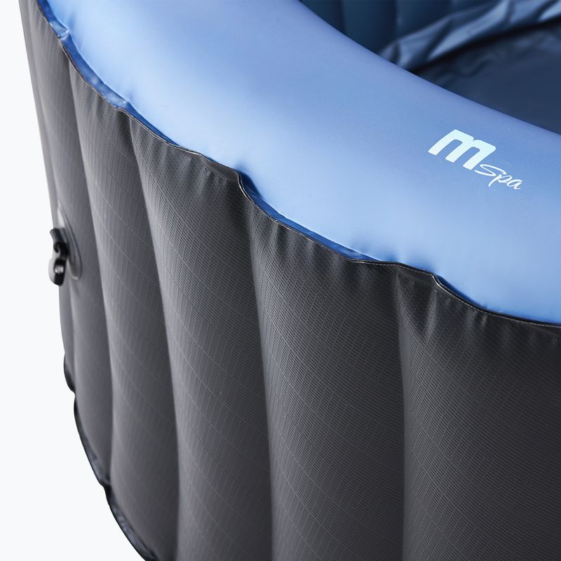 Piscina con idromassaggio 8 persone MSpa Comfort Bergen grigio antracite 4