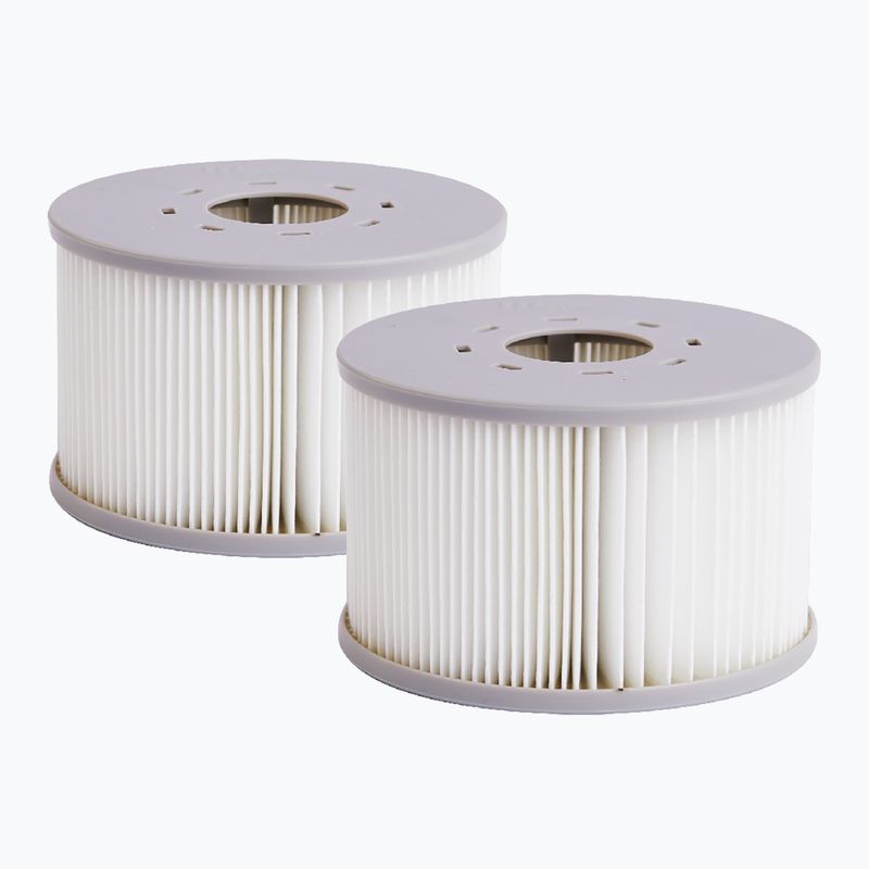 Piscina con idromassaggio 8 persone MSpa Comfort Bergen grigio antracite 9