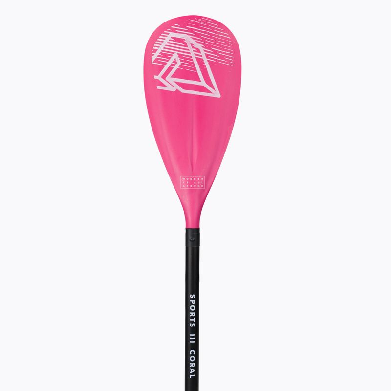 Aqua Marina SPORTS III CORAL Pagaia SUP 3 pezzi in alluminio regolabile iSUP 5