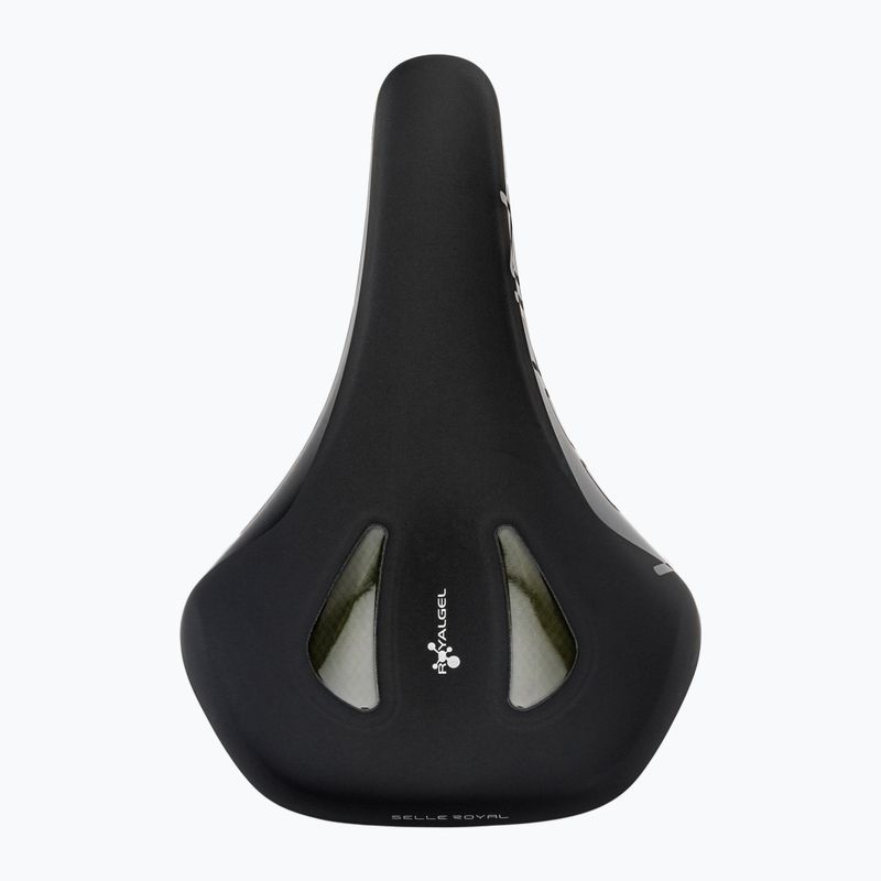 Sella da bicicletta da uomo Selle Royal Lookin Basic Moderate 60st. nero 3
