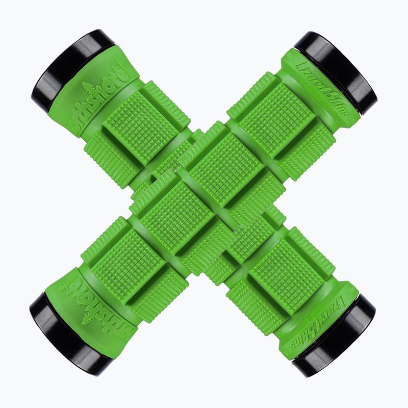 Manopole Lizard Skins Dual-Clamp Northshore verde lime