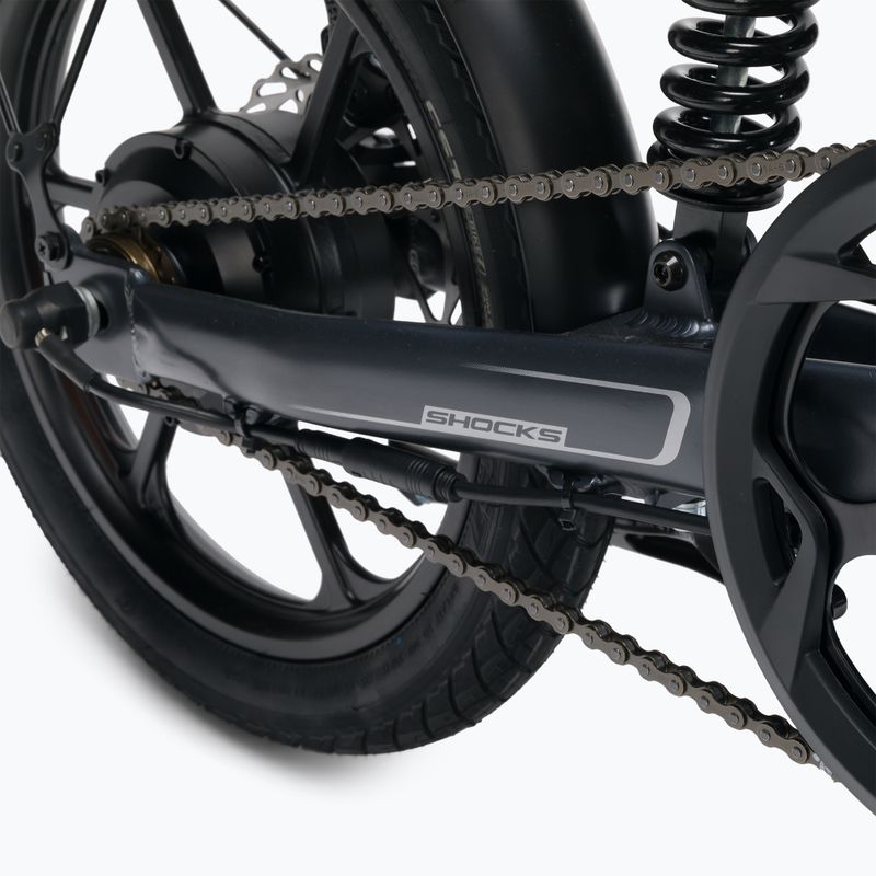 Bicicletta elettrica HIMO Z16 Max 36V 10Ah 360Wh grigio 9