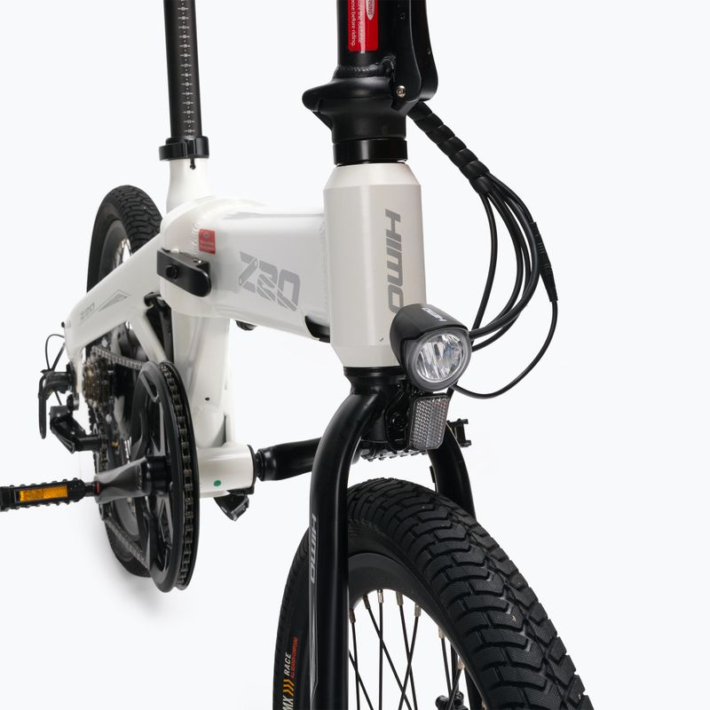 HIMO Z20 Max 36V 10Ah 360Wh bicicletta elettrica bianca 7
