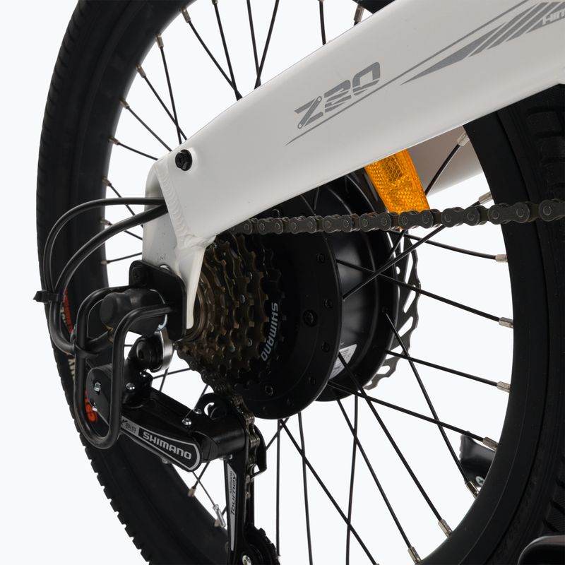 HIMO Z20 Max 36V 10Ah 360Wh bicicletta elettrica bianca 8