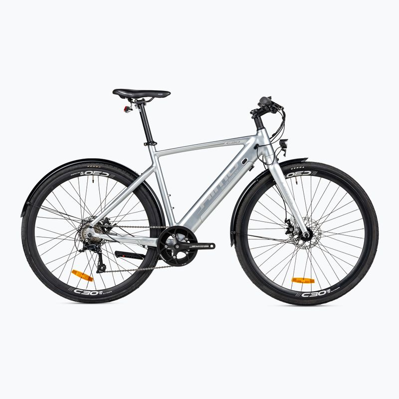 Bicicletta elettrica HIMO C30R Max 36V 10Ah 360Wh argento 2