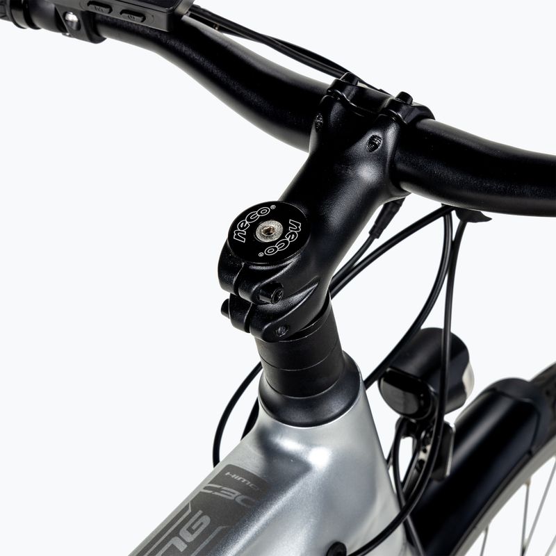 Bicicletta elettrica HIMO C30R Max 36V 10Ah 360Wh argento 7