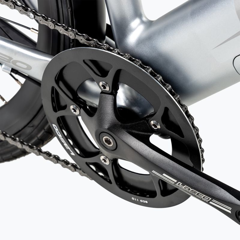 Bicicletta elettrica HIMO C30R Max 36V 10Ah 360Wh argento 11