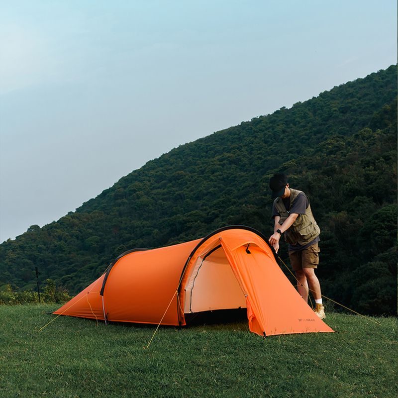 Tenda da trekking per 2 persone 3F UL Taihang2 arancione 3
