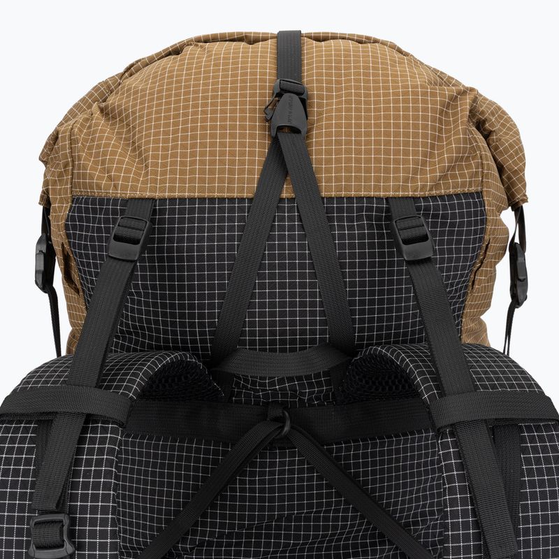 Zaino da trekking 3F UL Qidian Pro 46+10L Brown 7