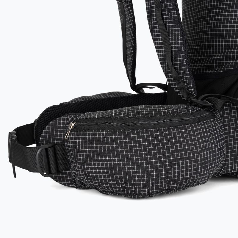 Zaino da trekking 3F UL Qidian Pro 46+10L Brown 9