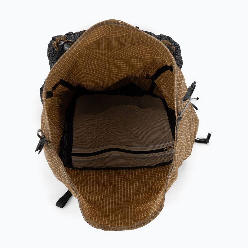 Zaino da trekking 3F UL Qidian Pro 46+10L Brown 11