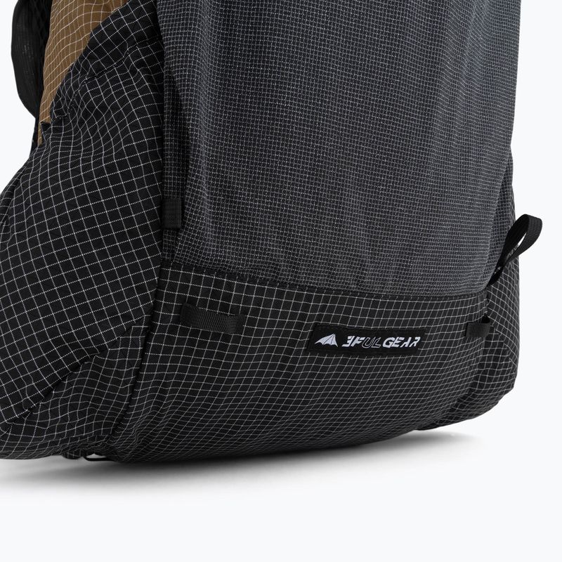 Zaino da trekking 3F UL Yue 45 Khaki 4