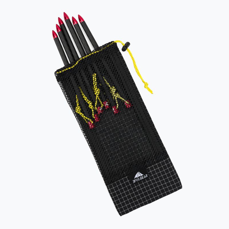 Picchetti per tenda 3F UL Carbon Short Black 5