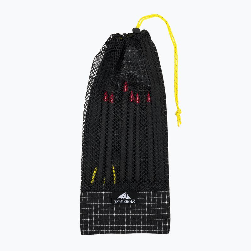 Picchetti per tenda 3F UL Carbon Short Black 6