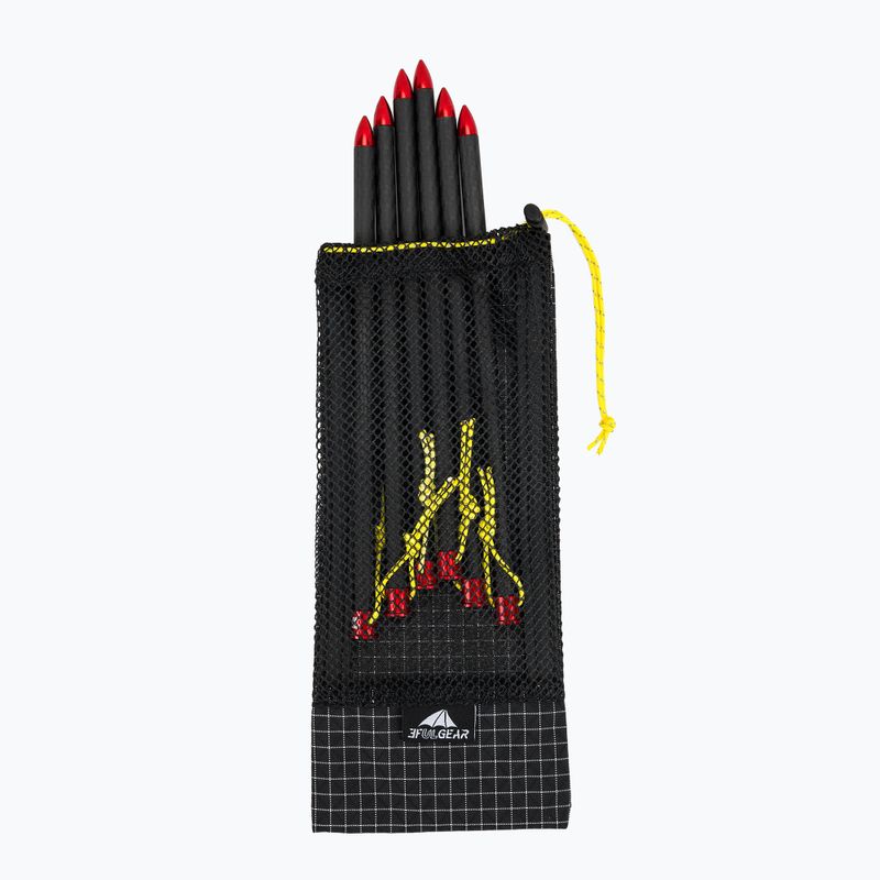 Picchetti per tenda 3F UL Carbon Long Black 5