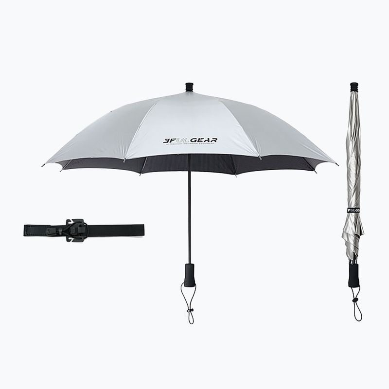 Ombrello da trekking 3F UL Trekking Umbrella Silver