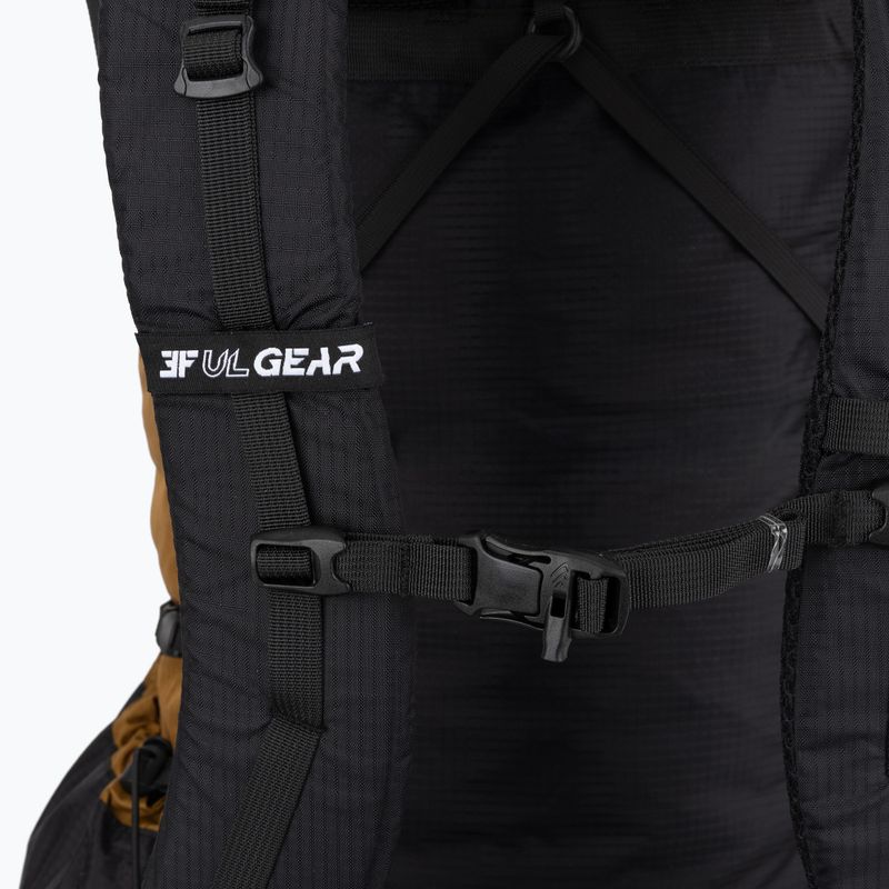 Zaino da trekking 3F UL Qidian 40+16L Khaki 8