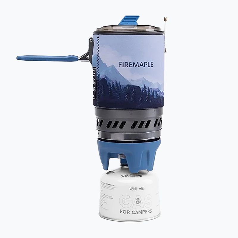 Fire-Maple FMS-X5 Polaris Cooking System Stufa turistica + pentola blu 2