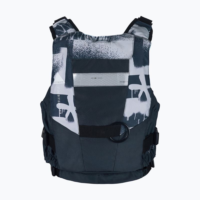 Gilet da uomo Aztron N-SV 3.0 Nylon puzzle grigio/menta 2