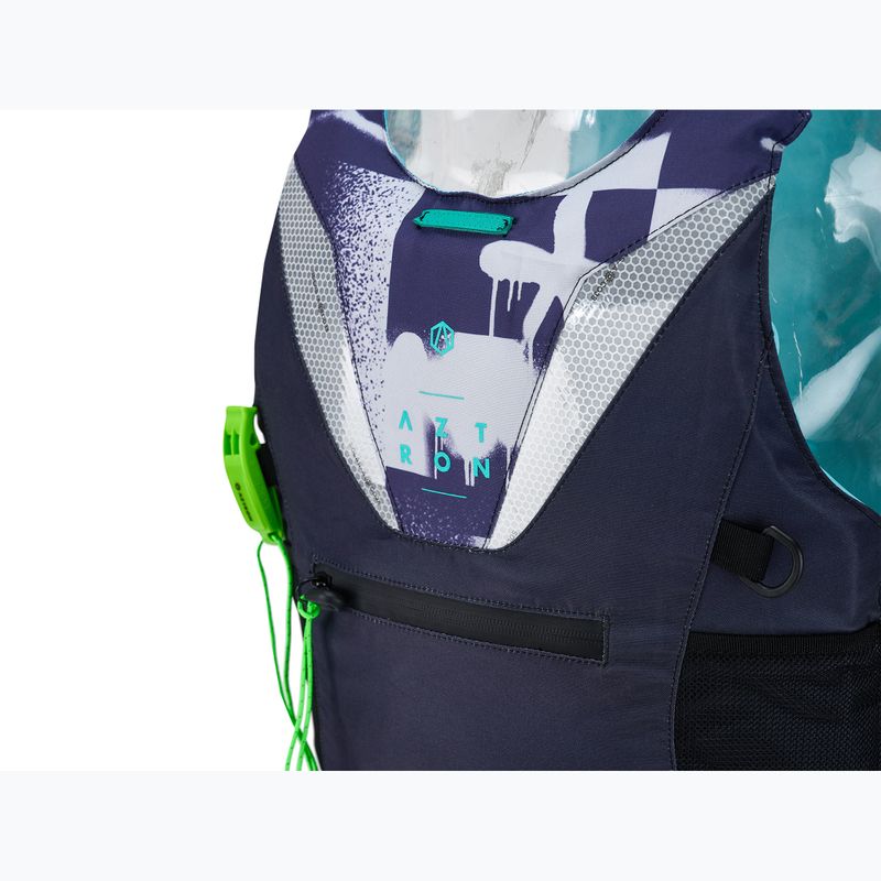 Gilet da uomo Aztron N-SV 3.0 Nylon puzzle grigio/menta 3