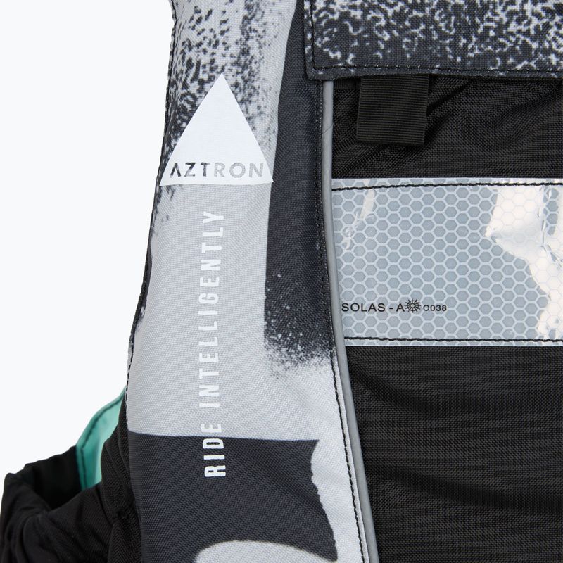 Gilet da uomo Aztron N-SV 3.0 Nylon puzzle grigio/menta 5