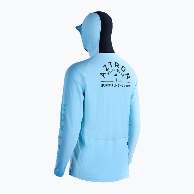 Aztron Surfing Uomo con cappuccio Rashguard Swim Longsleeve 2