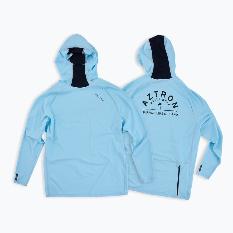 Aztron Surfing Uomo con cappuccio Rashguard Swim Longsleeve 7