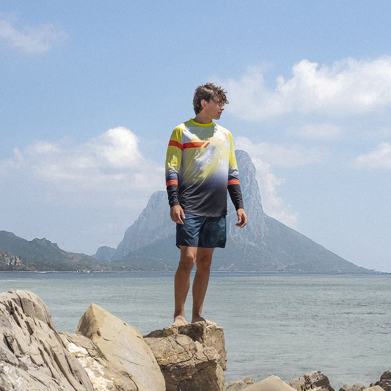 Aztron Spirit Jersey Swim a maniche lunghe da uomo 9