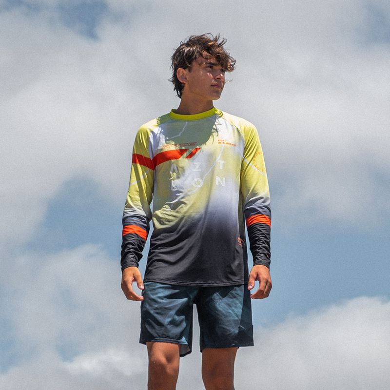 Aztron Spirit Jersey Swim a maniche lunghe da uomo 10