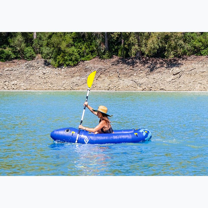 Kayak gonfiabile monoposto Aquatone Bee Inflatable Pack Raft 7'3" 221 cm 12