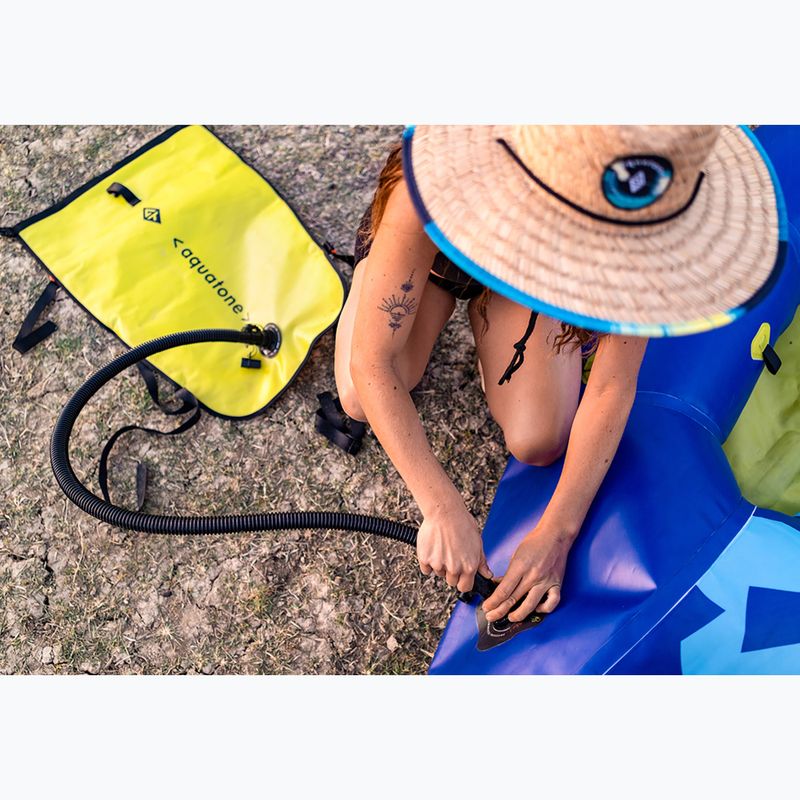 Kayak gonfiabile monoposto Aquatone Bee Inflatable Pack Raft 7'3" 221 cm 19