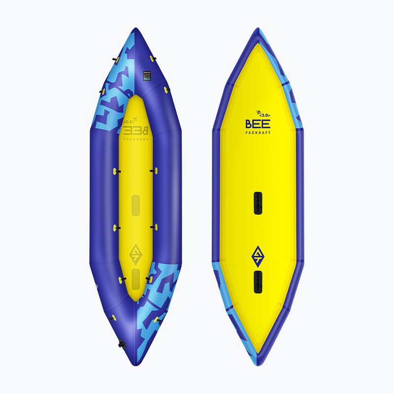 Kayak gonfiabile da 2 persone Aquatone Bee Inflatable Pack Raft 11'8" 356 cm 2