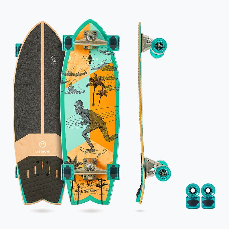 Aztron Street 31 Surfskate Skateboard 2