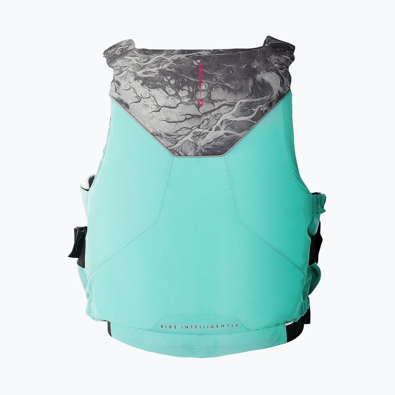 Gilet di galleggiamento Aztron N-SV 2.0 da donna verde acqua 2