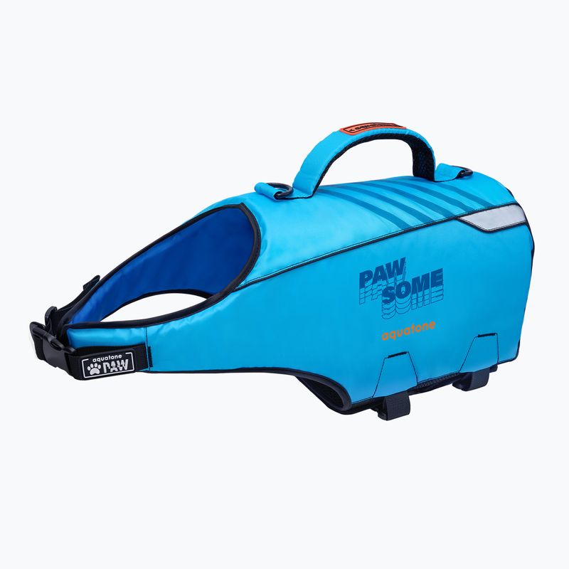 Aquatone Pawsome Gilet di sicurezza per cani blu