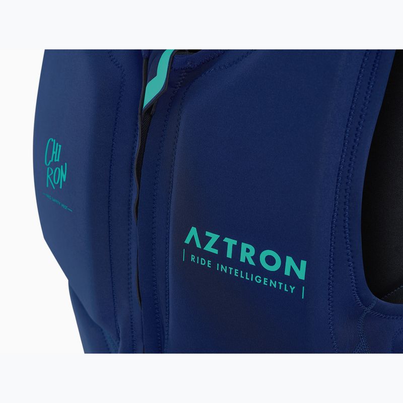Gilet di assicurazione da uomo Aztron Chiron in neoprene blu oceano 3