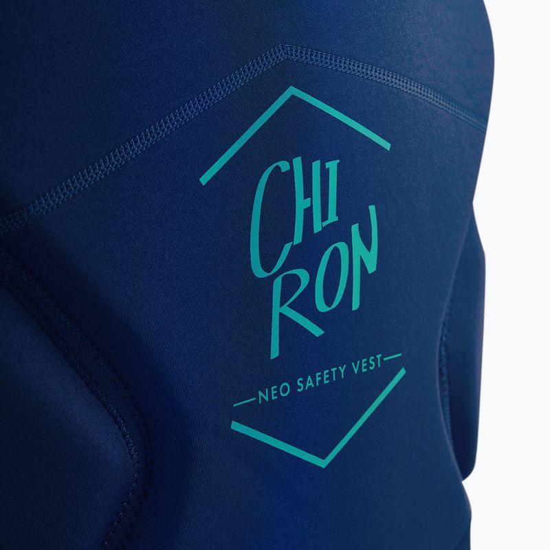 Gilet di assicurazione da uomo Aztron Chiron in neoprene blu oceano 5