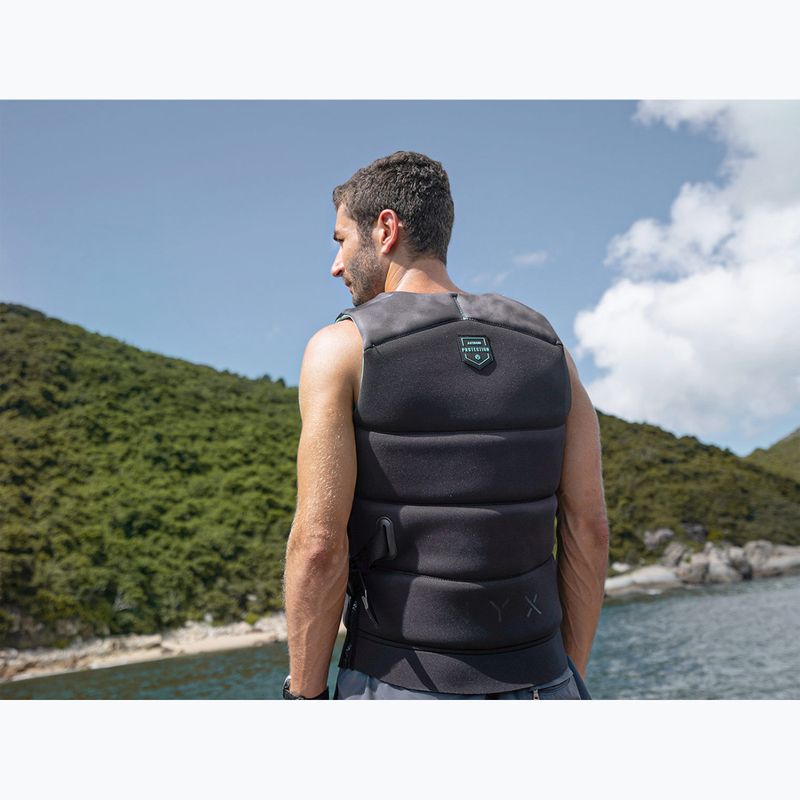 Gilet protettivo Aztron N.Y.X. da uomo. Neoprene nero 10