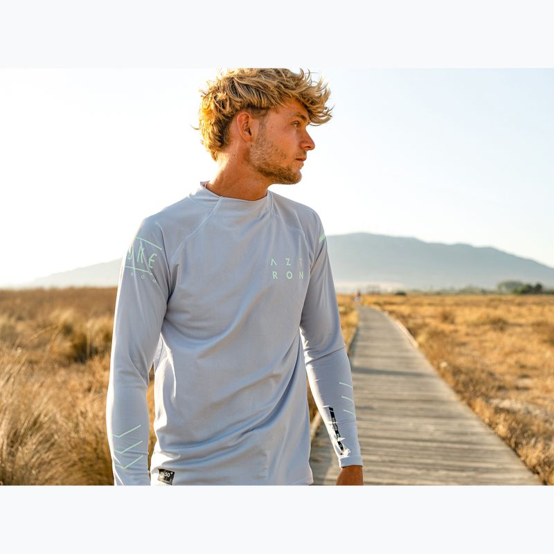 Aztron Stoke Surfing Rashguard Swim Longsleeve da uomo 7