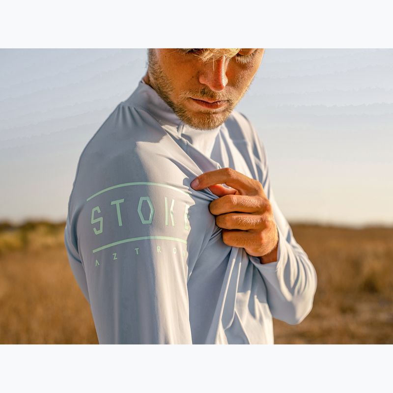 Aztron Stoke Surfing Rashguard Swim Longsleeve da uomo 9