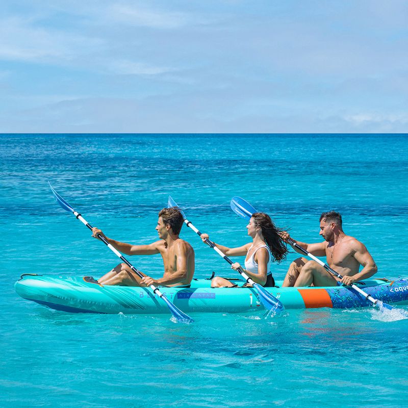 Kayak gonfiabile Aquatone Blast 13'6" per 3 persone 19