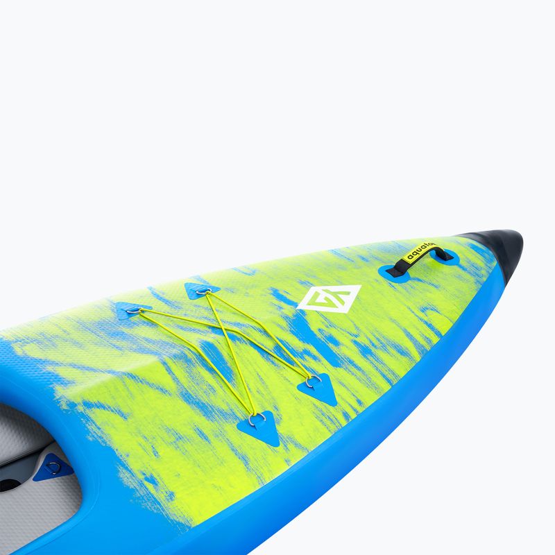 Aquatone Glacier 12'6" kayak gonfiabile per 1 persona 5