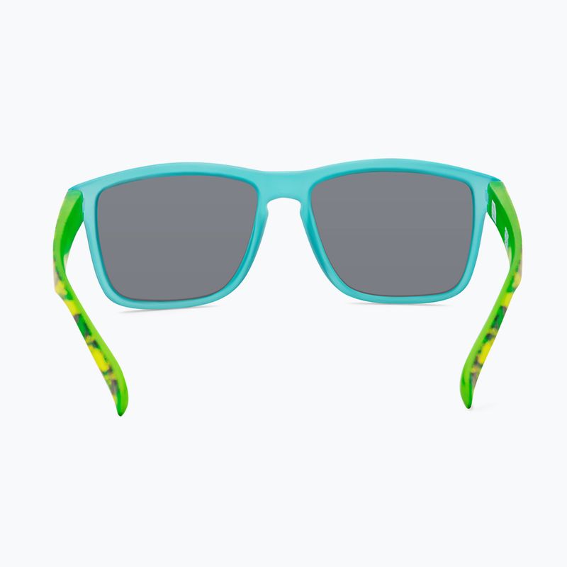 Occhiali da sole Aztron Blitz green/teal/blacktortoise/polarized silver blue mirror/grey 3