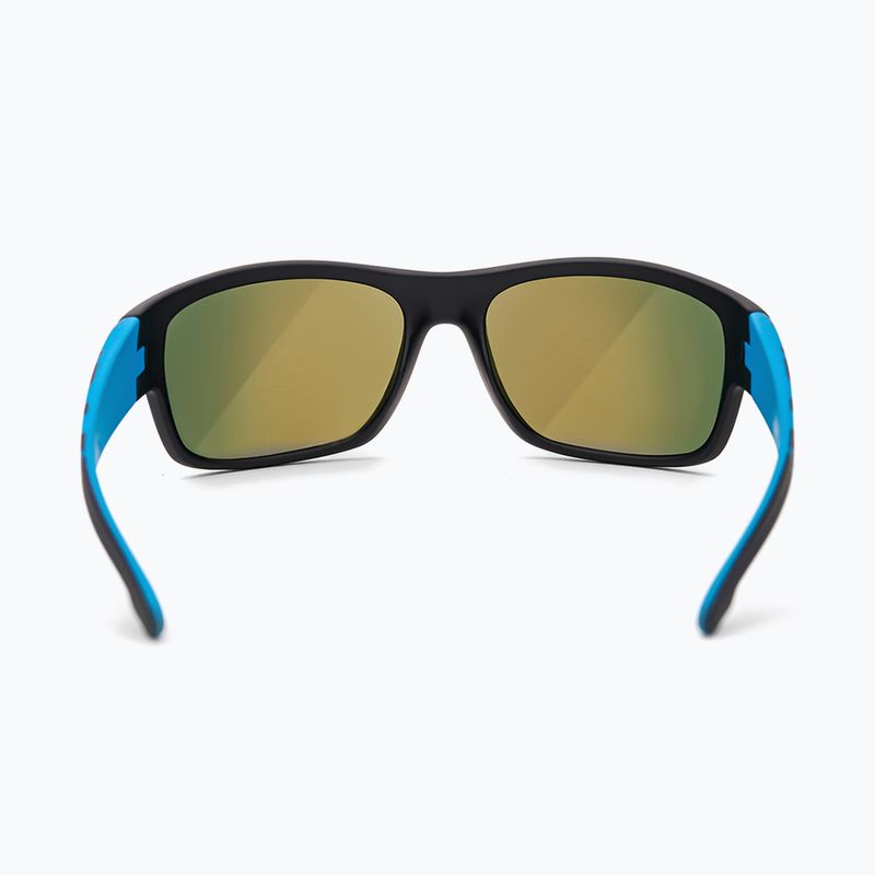 Occhiali da sole Aztron Avatar-X2 matt black/gloss blue/polarized sahara red mirror/brown 3