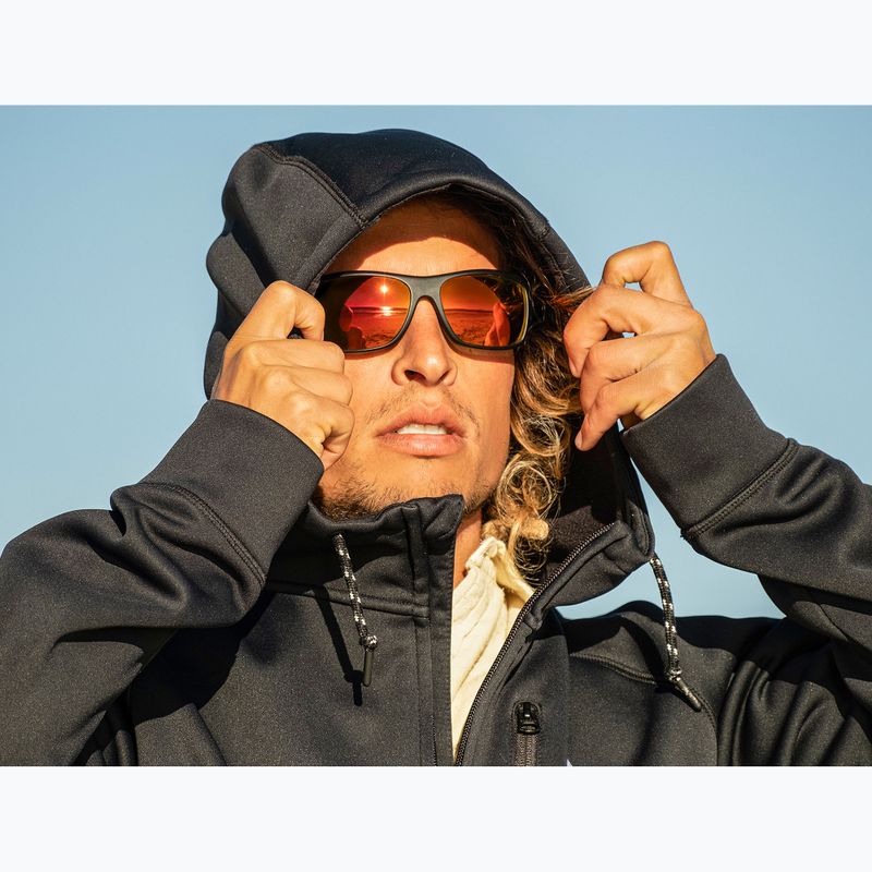 Occhiali da sole Aztron Avatar-X2 matt black/gloss blue/polarized sahara red mirror/brown 8